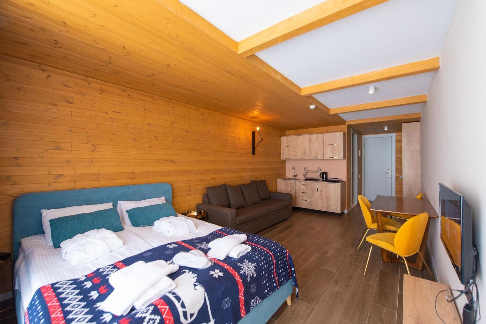 Gudauri Atrium Aparthotel Eksteriør bilde
